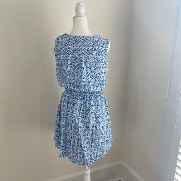 Gap XS Petite blue and white dress - Picture 2 of 9